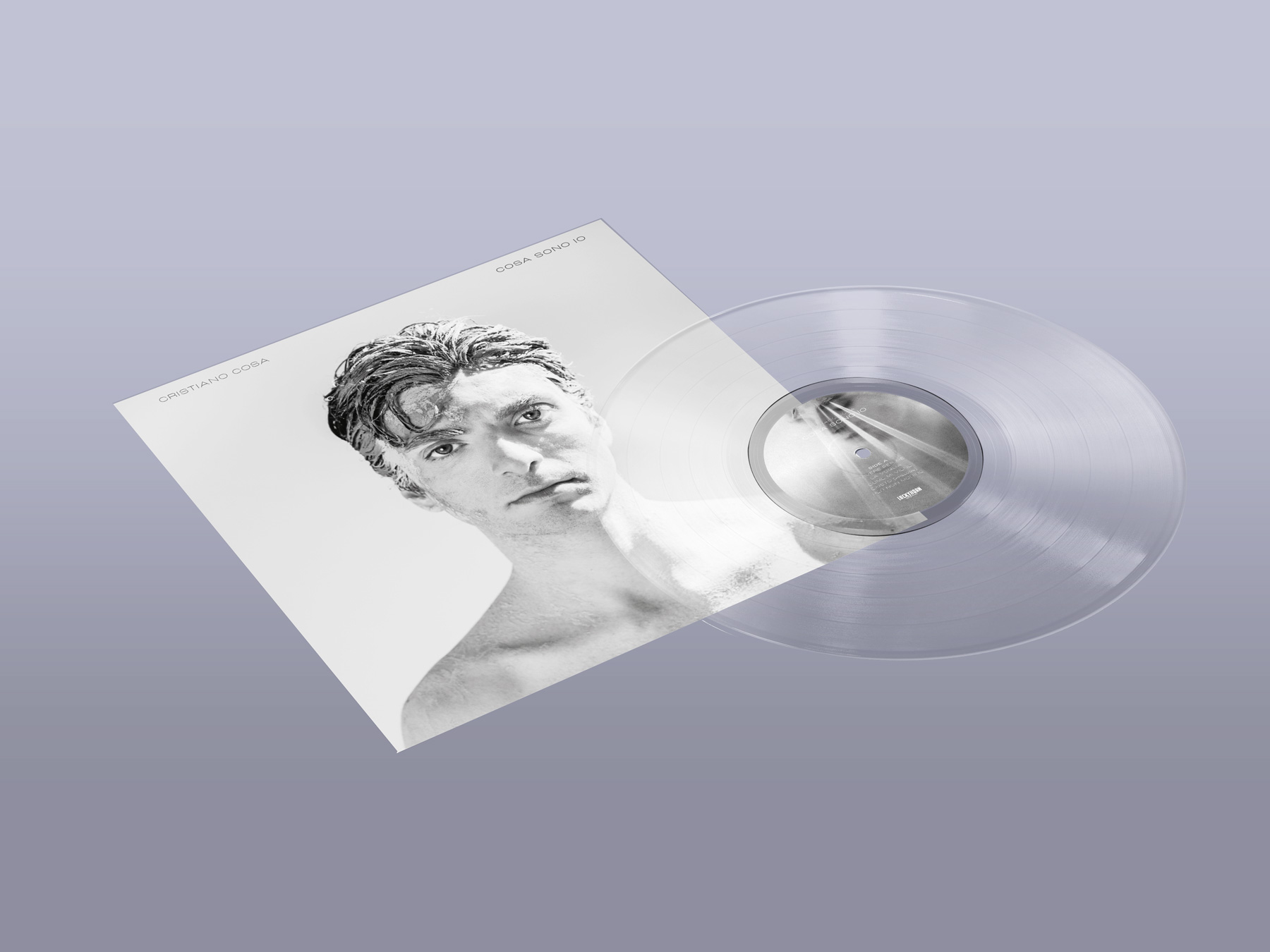 Clear Vinyl Album • "Cosa Sono Io" • Cristiano Cosa